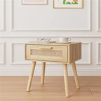 Tables de chevet en bois pour chambre à coucher - 11,81 cm (P) x 15,35 cm (L) x 19,69 cm (H)