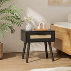 Tables de chevet en bois pour chambre à coucher - 11,81 cm (P) x 15,35 cm (L) x 19,69 cm (H)