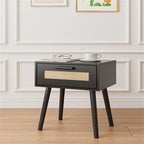 Tables de chevet en bois pour chambre à coucher - 11,81 cm (P) x 15,35 cm (L) x 19,69 cm (H)