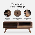 Mopio Ensley 46 Meuble TV moderne du milieu du siècle