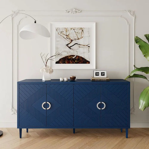 59 Armoire de rangement d'entrée moderne et pratique à 4 portes