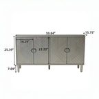 59 Armoire de rangement d'entrée moderne et pratique à 4 portes