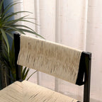 Ensemble de 2 tabourets de bar et chaises de salle à manger en corde de papier tressée