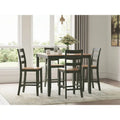 Ensemble de 5 tables de salle à manger hautes et 4 tabourets de bar Signature Design by Ashley Gesthaven