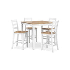 Ensemble de 5 tables de salle à manger hautes et 4 tabourets de bar Signature Design by Ashley Gesthaven