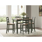 Ensemble de 5 tables de salle à manger hautes et 4 tabourets de bar Signature Design by Ashley Gesthaven