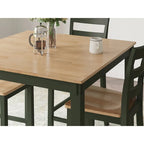Ensemble de 5 tables de salle à manger hautes et 4 tabourets de bar Signature Design by Ashley Gesthaven