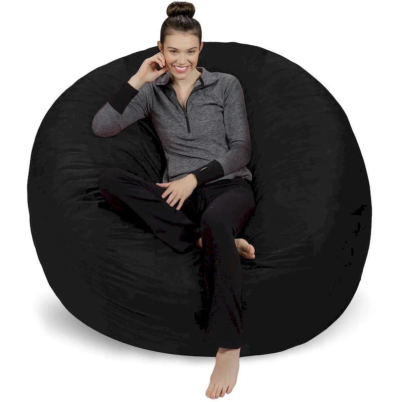 Pouf en mousse à mémoire de forme de 1,80 m