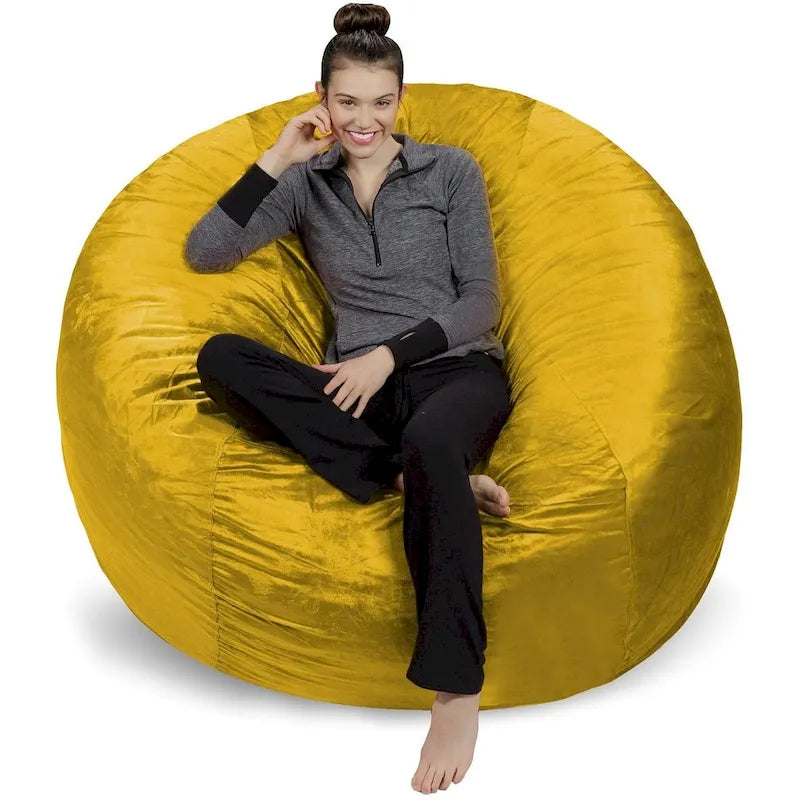 Pouf en mousse à mémoire de forme de 1,80 m
