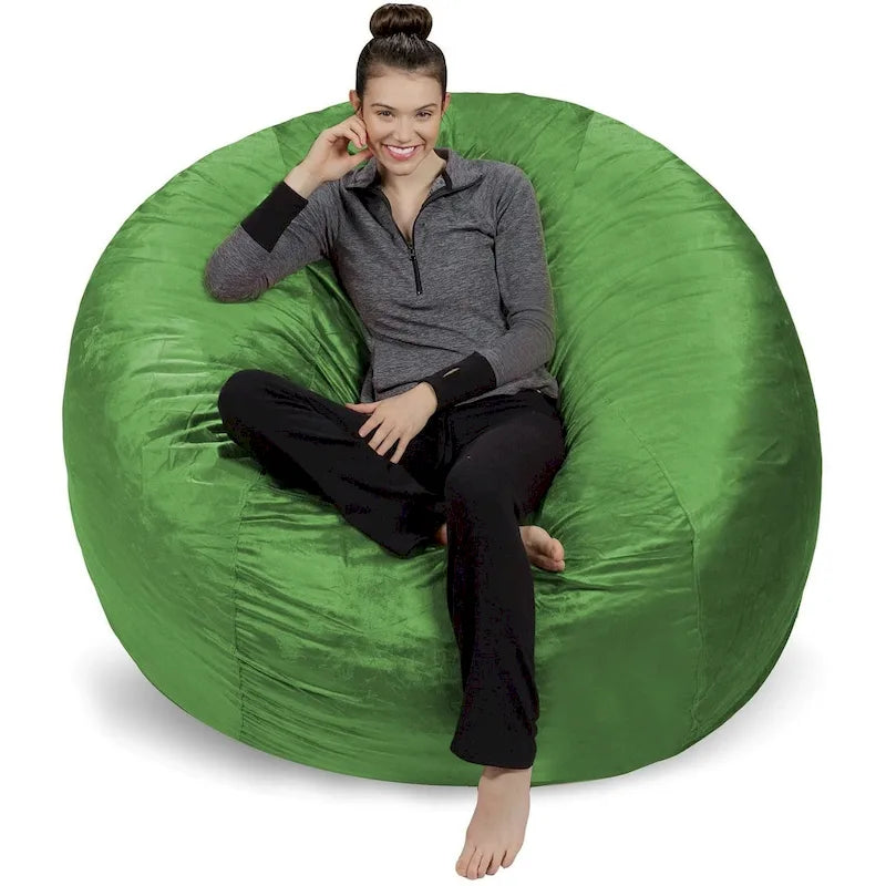Pouf en mousse à mémoire de forme de 1,80 m