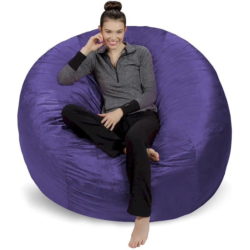Pouf en mousse à mémoire de forme de 1,80 m