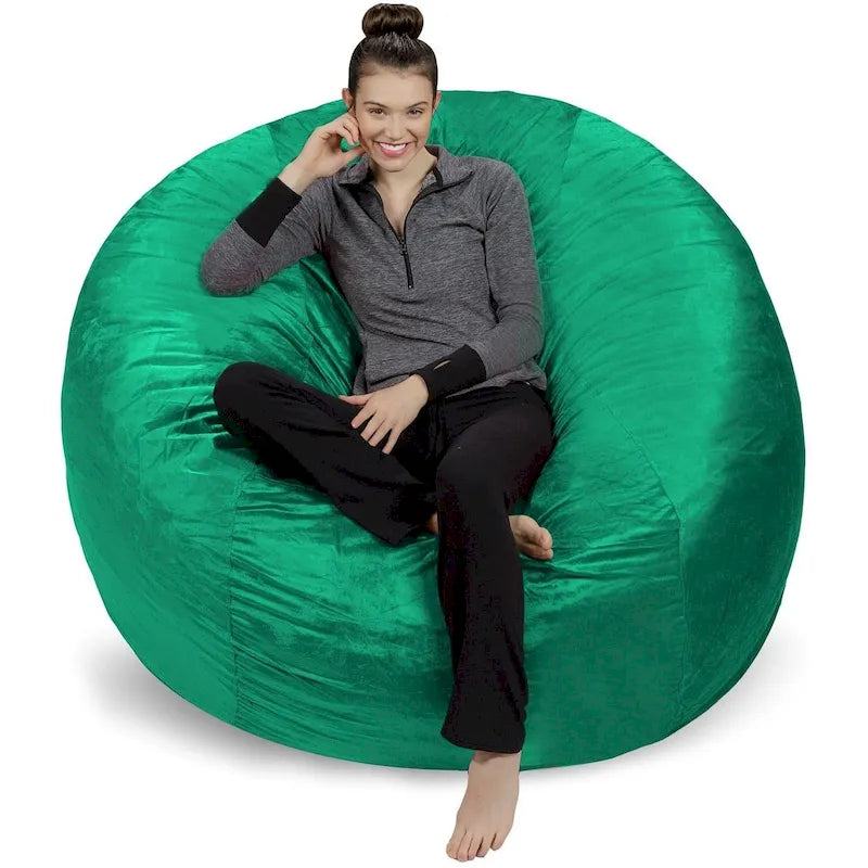 Pouf en mousse à mémoire de forme de 1,80 m
