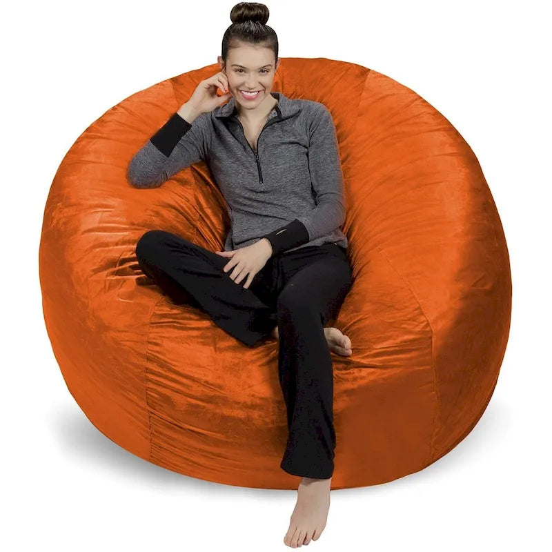 Pouf en mousse à mémoire de forme de 1,80 m