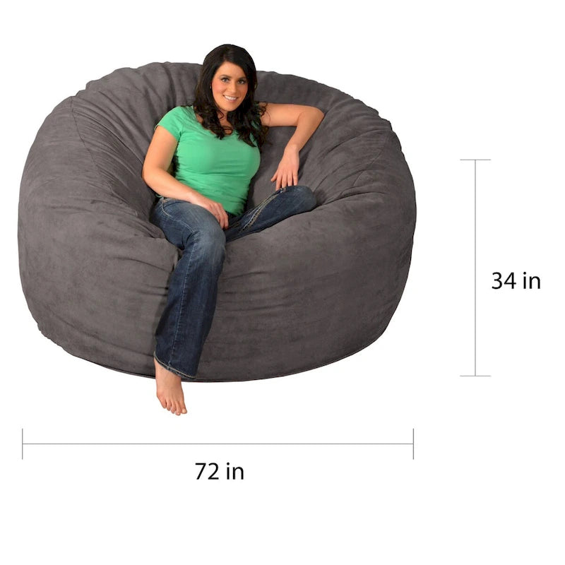 Pouf en mousse à mémoire de forme de 1,80 m