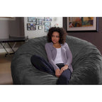 Pouf en mousse à mémoire de forme de 1,80 m