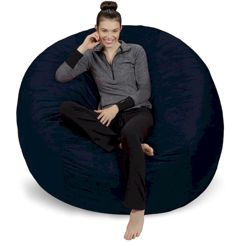 Pouf en mousse à mémoire de forme de 1,80 m