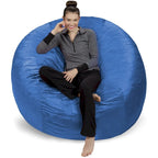 Pouf en mousse à mémoire de forme de 1,80 m