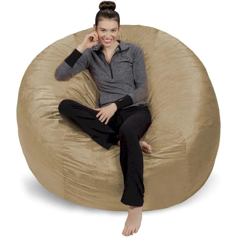 Pouf en mousse à mémoire de forme de 1,80 m