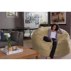 Pouf en mousse à mémoire de forme de 1,80 m
