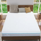 Matelas en mousse à mémoire de forme et gel de 30 cm (12 pouces), matelas rafraîchissant à sensation moyenne, livré en boîte, CertiPUR-US