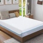 Matelas en mousse à mémoire de forme et gel de 30 cm (12 pouces), matelas rafraîchissant à sensation moyenne, livré en boîte, CertiPUR-US