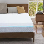 Matelas en mousse à mémoire de forme et gel de 30 cm (12 pouces), matelas rafraîchissant à sensation moyenne, livré en boîte, CertiPUR-US