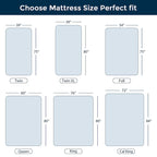 Matelas en mousse à mémoire de forme et gel de 30 cm (12 pouces), matelas rafraîchissant à sensation moyenne, livré en boîte, CertiPUR-US
