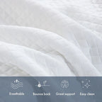 Matelas en mousse à mémoire de forme et gel de 30 cm (12 pouces), matelas rafraîchissant à sensation moyenne, livré en boîte, CertiPUR-US