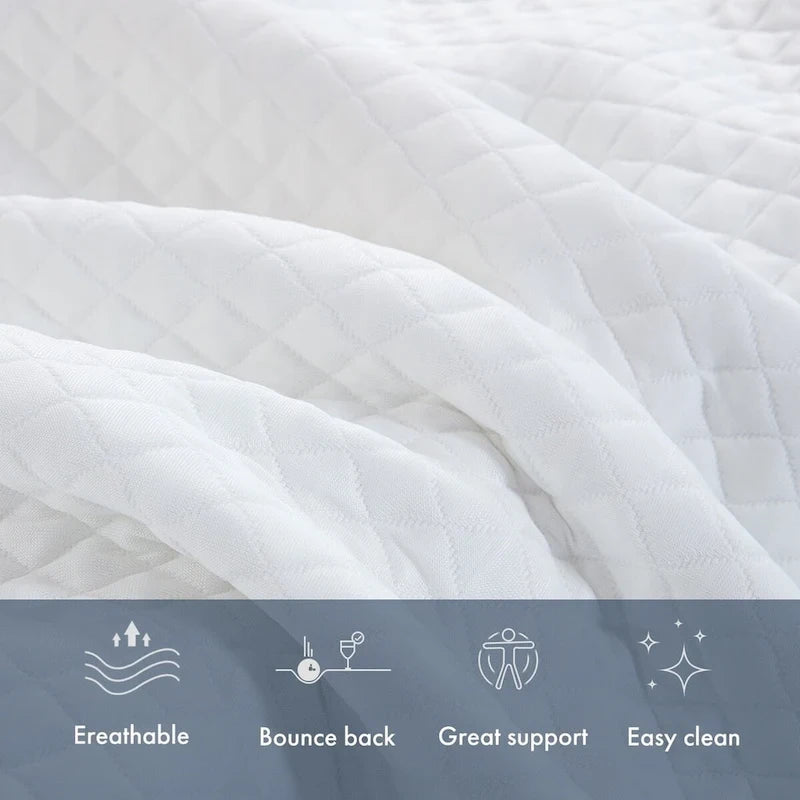 Matelas en mousse à mémoire de forme et gel de 30 cm (12 pouces), matelas rafraîchissant à sensation moyenne, livré en boîte, CertiPUR-US