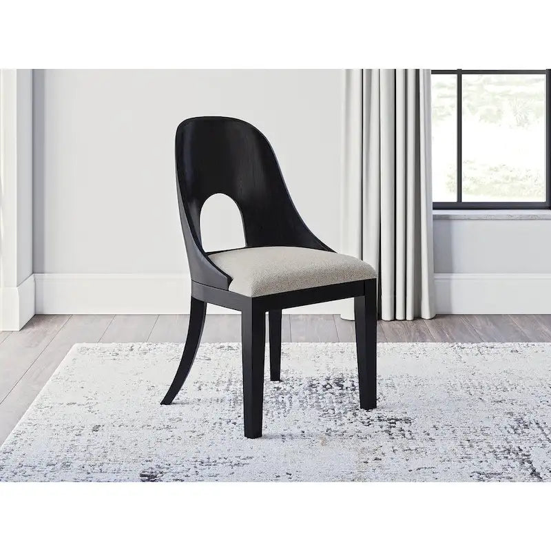 Signature Design by Ashley Rowanbeck Black Home Office Desk Chair - 20W x 24D x 34H