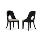 Chaise de bureau noire Signature Design by Ashley Rowanbeck - 51 cm (L) x 61 cm (P) x 86 cm (H)