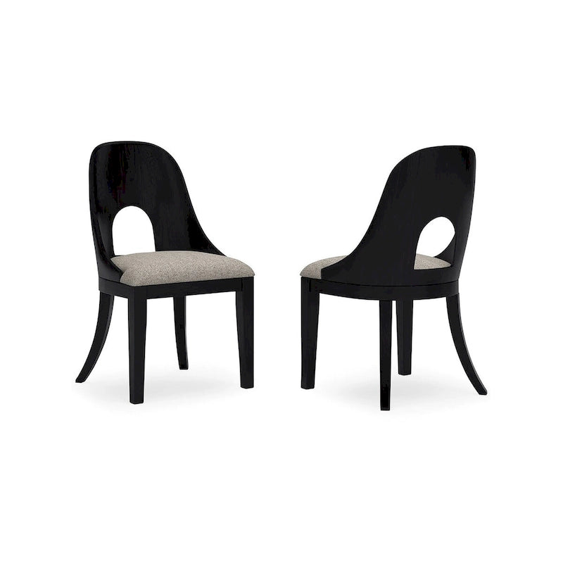 Chaise de bureau noire Signature Design by Ashley Rowanbeck - 51 cm (L) x 61 cm (P) x 86 cm (H)