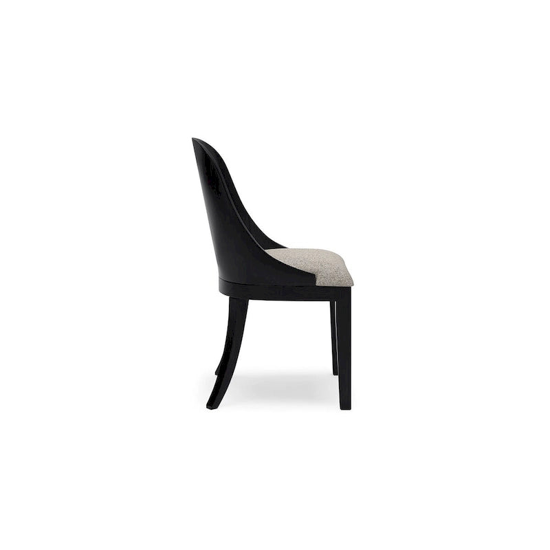 Chaise de bureau noire Signature Design by Ashley Rowanbeck - 51 cm (L) x 61 cm (P) x 86 cm (H)