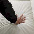 Canapé deux places moderne en chenille