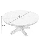 Table basse en marbre Danielle