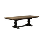 Ensemble de table à tréteaux 6 pièces Harvest Home avec tableau noir