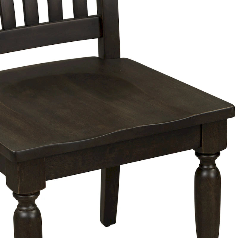 Ensemble de table à tréteaux 6 pièces Harvest Home avec tableau noir