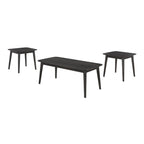 Ensemble d'appoint 3 pièces Bivens noir