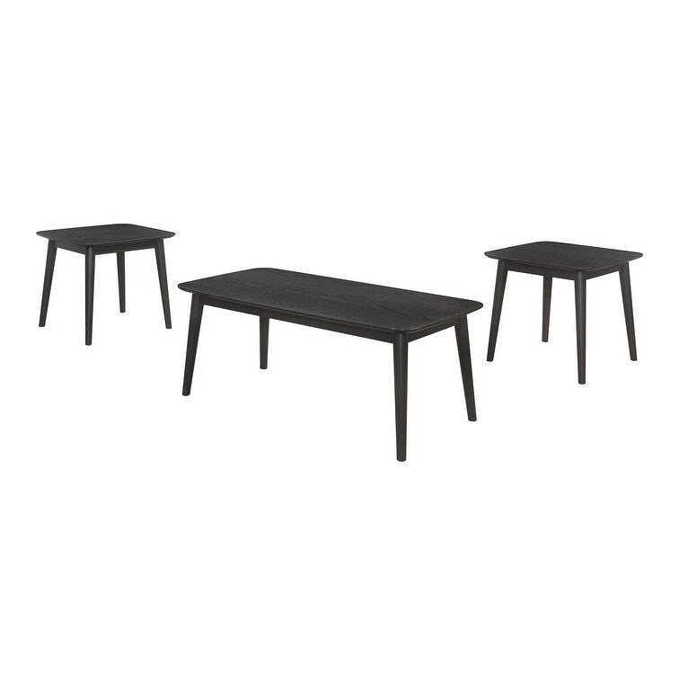 Ensemble d'appoint 3 pièces Bivens noir