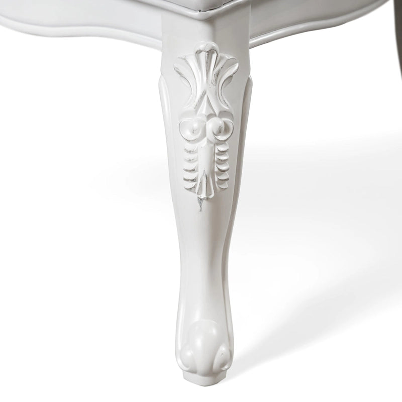 Ensemble de table à manger extensible 7 pièces en bois massif traditionnel Eugene de Furniture of America