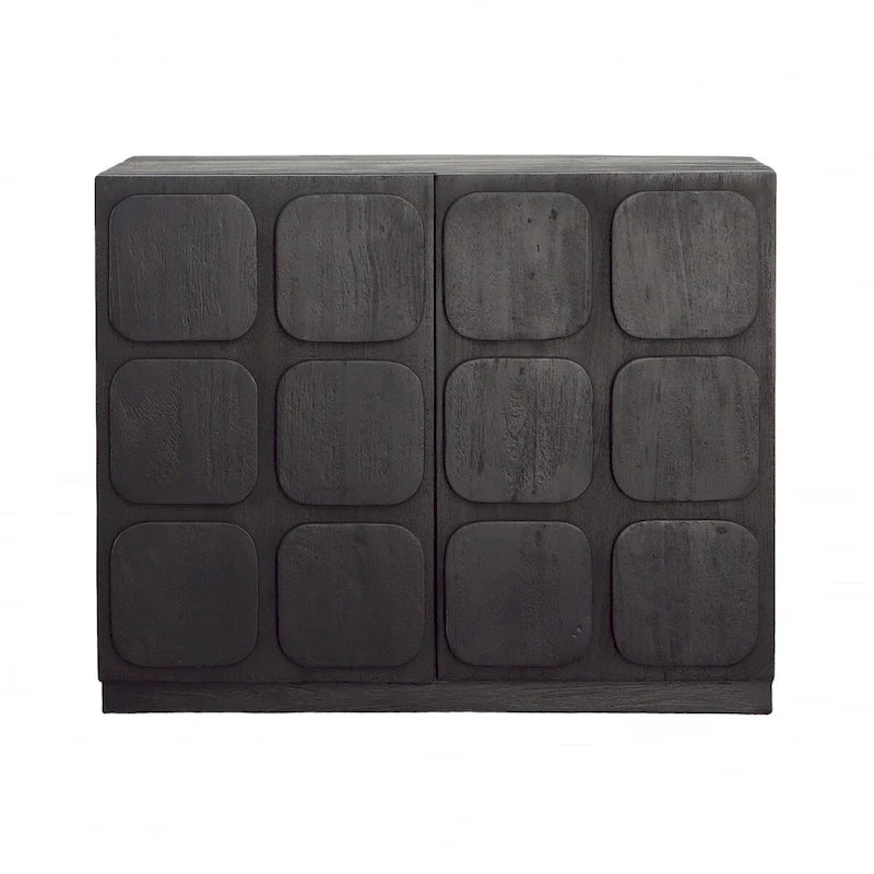 Buffet Melody 37 pouces de large, noir