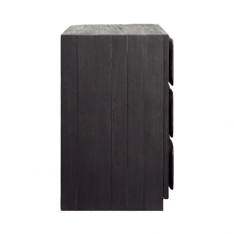 Buffet Melody 37 pouces de large, noir