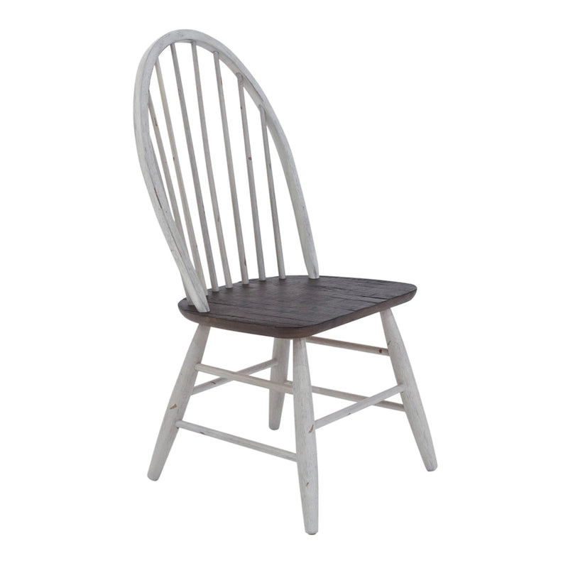 Ensemble de table à tréteaux 5 pièces style ferme, blanc et bois