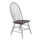 Ensemble de table à tréteaux 5 pièces style ferme, blanc et bois