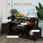 Meuble bar à café - 15,75 po P x 45,75 po L x 32,5 po H