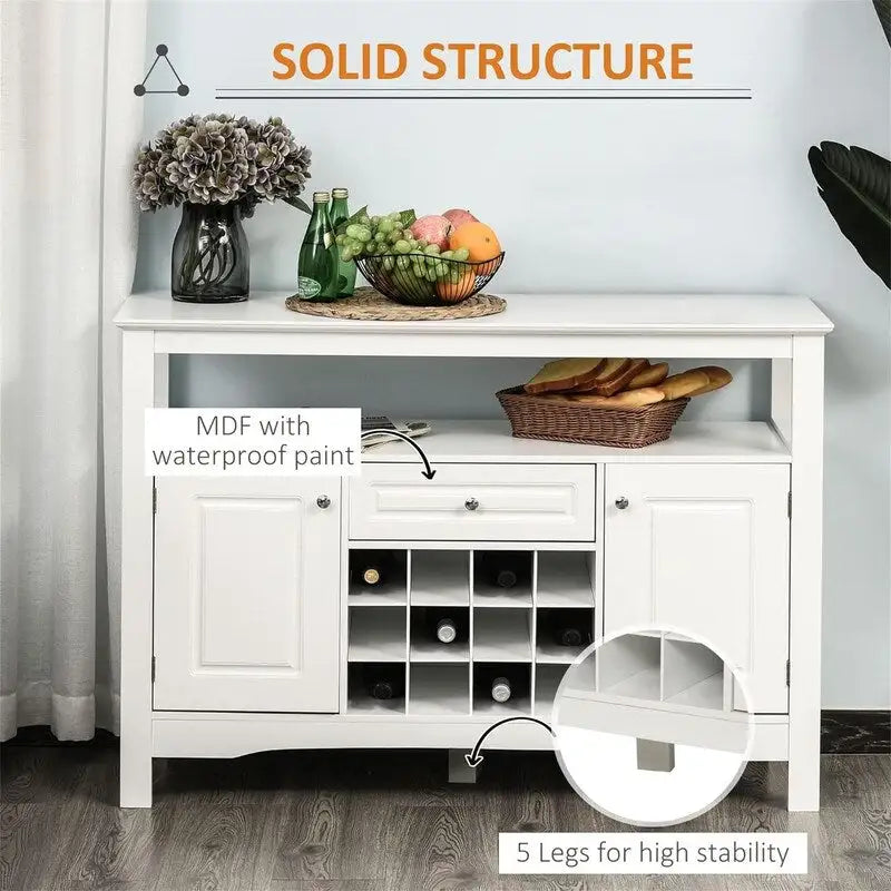 Meuble bar à café - 15,75 po P x 45,75 po L x 32,5 po H