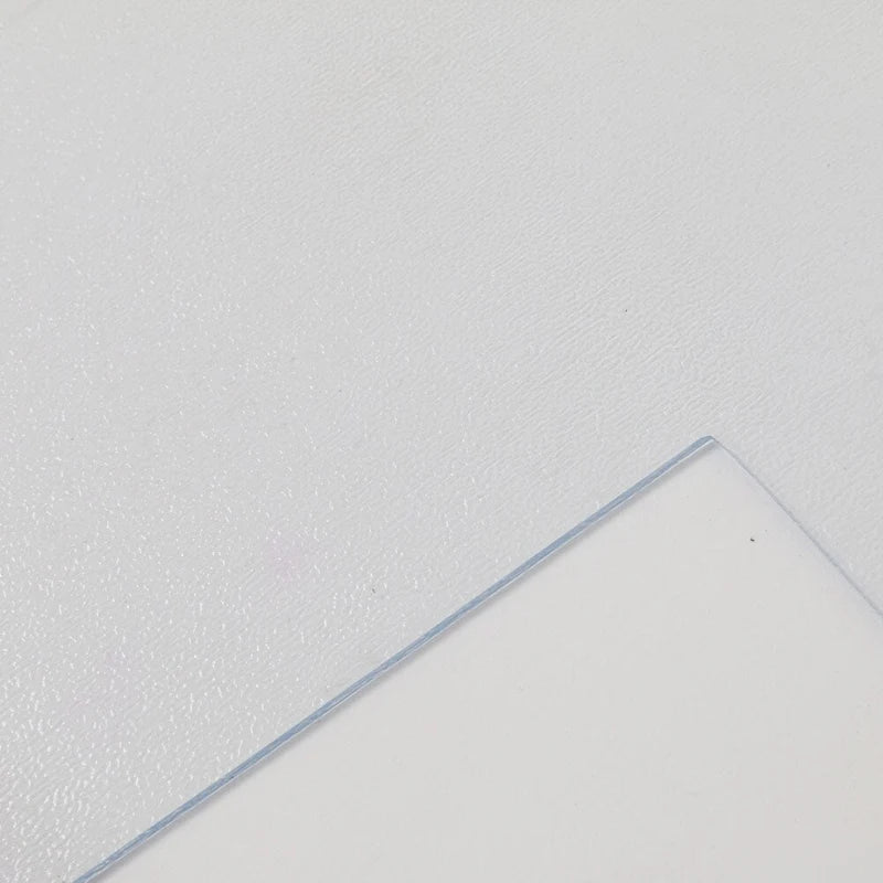 Tapis de protection transparent en PVC pour bureau à domicile ou chaise