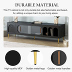 Meuble TV moderne pour téléviseur 70 pouces (178 cm) pour salon