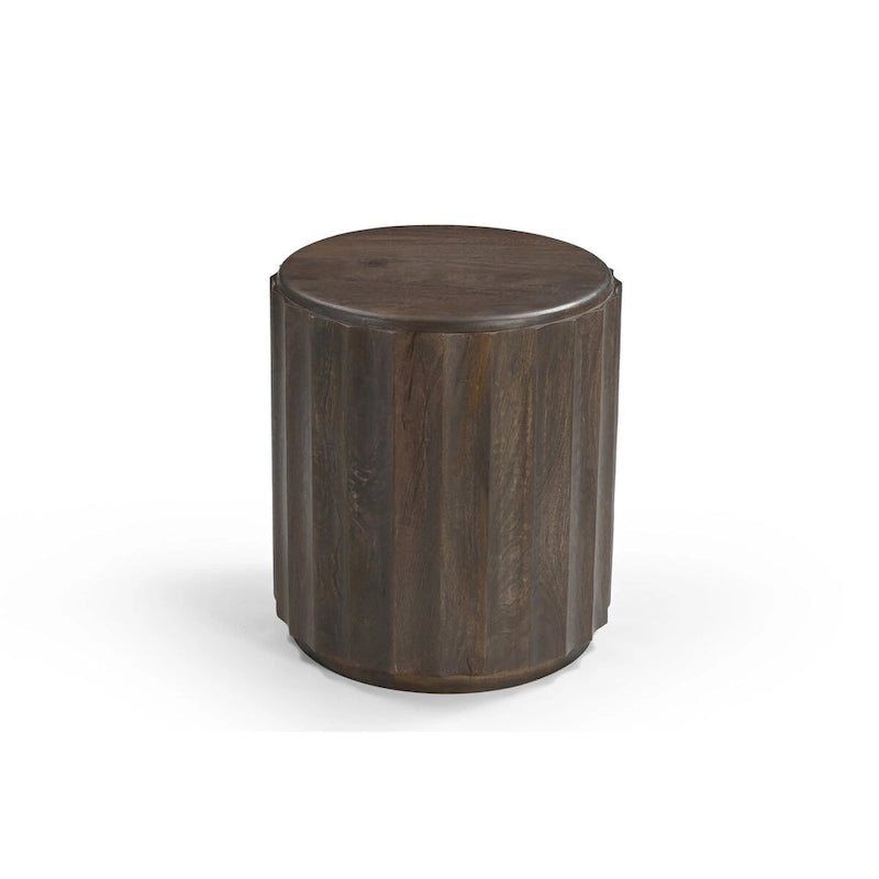 Table d'appoint ronde Sydney en bois massif