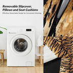 Ensemble de 2 housses pour fauteuils à bascule pivotants Stan Farmhouse de HULALA HOME